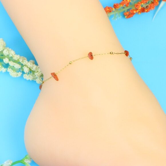 Elegant Handmade Anklet – Perfect for Women & Girls | Ideal Gift Option, DYC1724 - Picture 3 of 9
